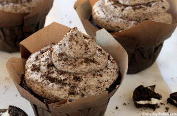 Cookies 'n' cream cupcakes recipe