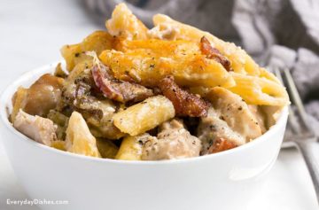 Bacon chicken ranch casserole recipe