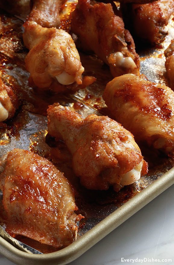 BBQ dry-rubbed chicken wings recipe