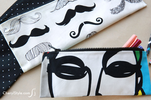 How to make a DIY pencil case without sewing a stitch