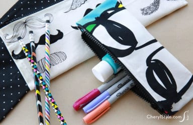 No-sew DIY pencil case