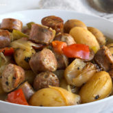 Slow cooker sausage and potatoes recipe
