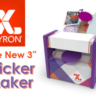 The Xyron 3' sticker maker.