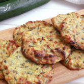 Use up summer’s bounty with baked zucchini cakes.