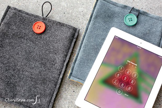 How to make a felt iPad sleeve that’s stylish and inexpensive