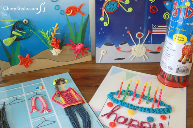 Make a scene with Wikki Stix! Keep the kids happy, busy and mess-free!
