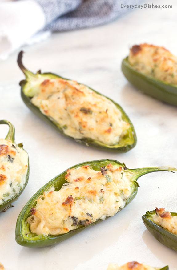 Spicy chicken stuffed jalapenos recipe - Everyday Dishes