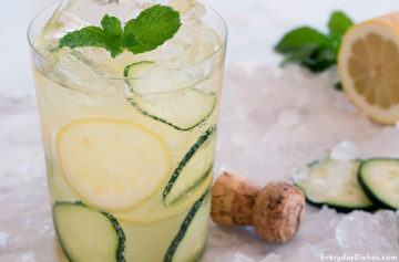 St. Germain and Champagne Cocktail