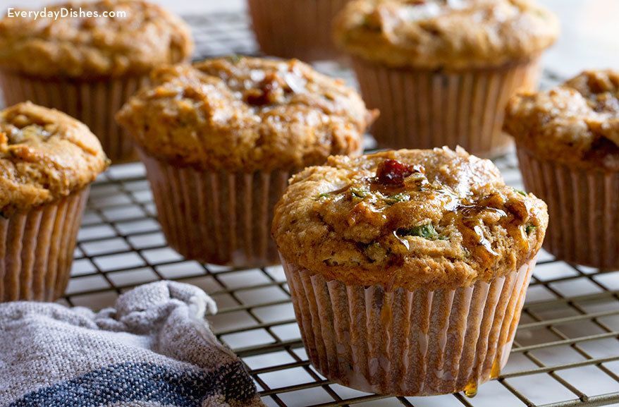 Breakfast Cupcakes Recipe with Bacon