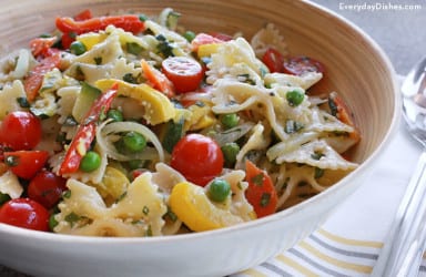 Primavera pasta salad recipe