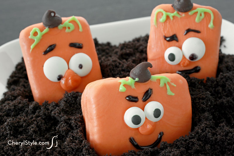 Halloween fun foods | Jack-O-Lantern cookies