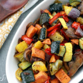 Easy and healthy roasted vegetable medley — a delicious side dish!