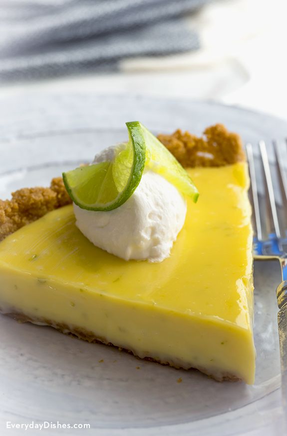 Fresh and tangy key lime pie recipe!