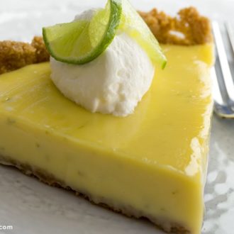Fresh and tangy key lime pie recipe!