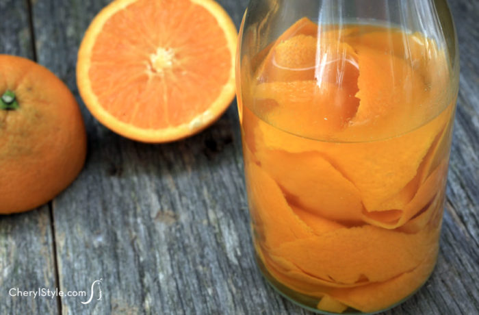 Easy-to-make homemade orange extract
