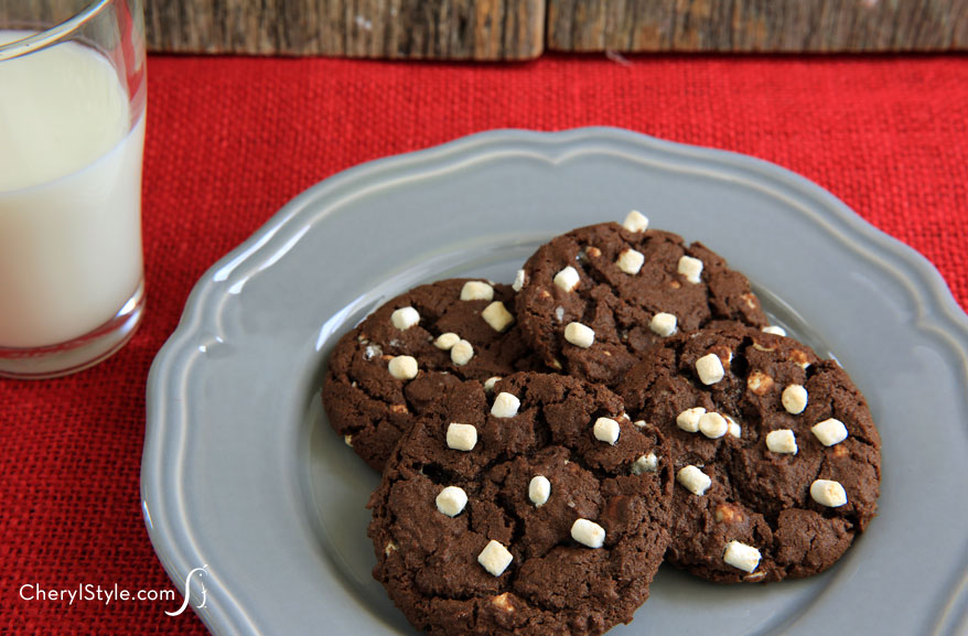 Holiday cookie recipes - Hot chocolate cookies