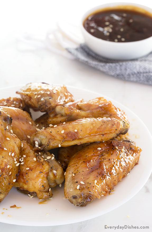 Honey Teriyaki Chicken Wings Recipe