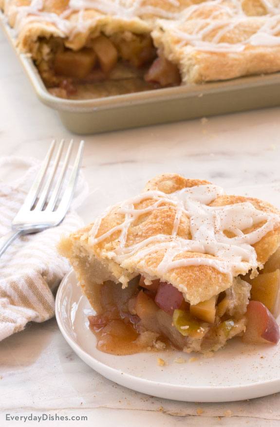 Apple Slab Pie Recipe