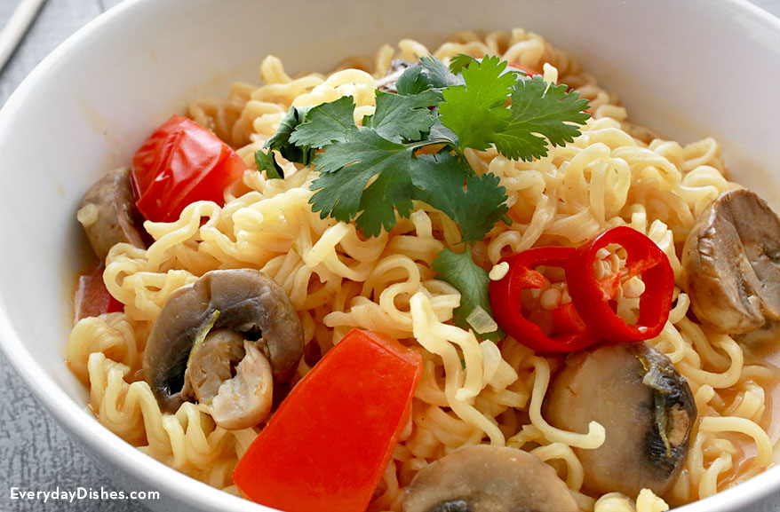 Easy Upgraded Ramen Noodles Dish Recipe