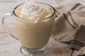 Pumpkin Spice White Hot Chocolate