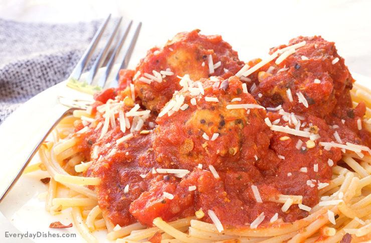 Slow Cooker Gluten-Free Turkey Quinoa Meatballs Recipe