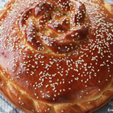 Homemade Greek sweet bread recipe