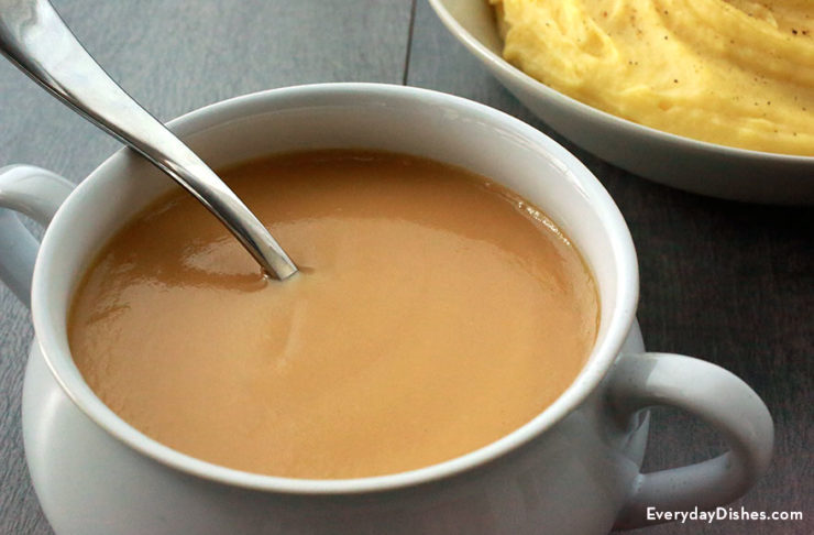 Homemade gravy recipe