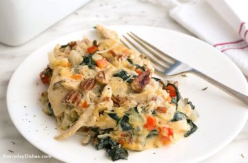 Leftover Turkey Pasta Casserole Recipe