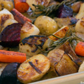Roasted beets, carrots and potatoes recipe