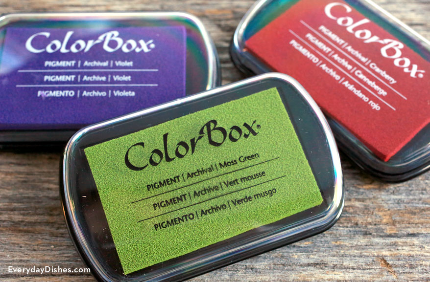 Clearsnap Inks Keep Projects Bright Everyday Dishes