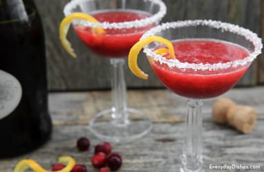 Raspberry Champagne Punch