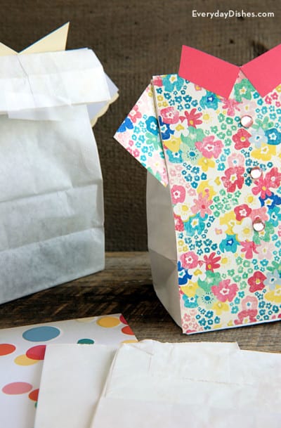 Printable DIY Mother’s Day Gift Bag Craft