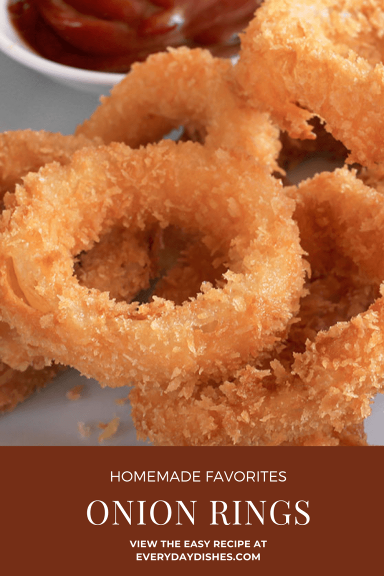 Homemade Onion Rings Recipe Everyday Dishes