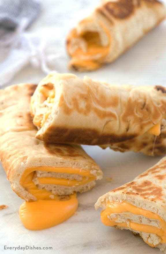 Grilled Cheese Rolls Recipe