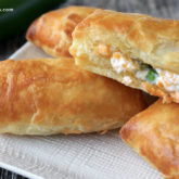 Delicious and spicy jalapeno pillow puffs — great for a snack or an appetizer.