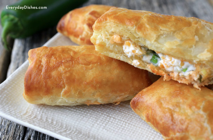 Delicious and spicy jalapeno pillow puffs — great for a snack or an appetizer.