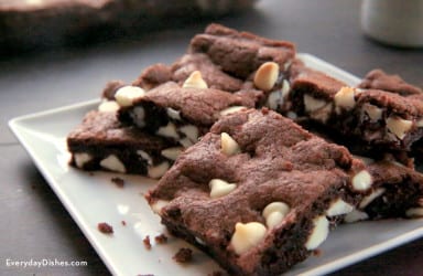 Lazy chocolate cake mix cookies