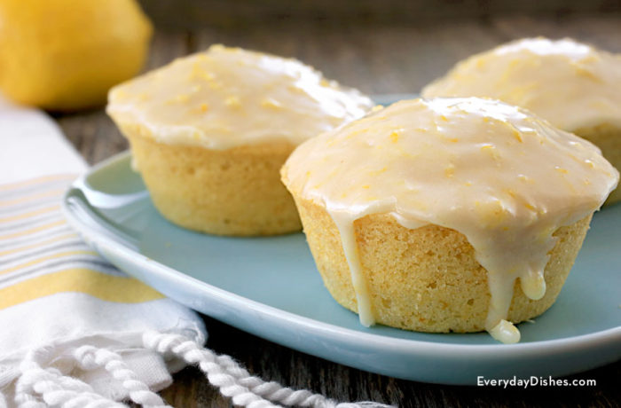 Lemon ginger muffins