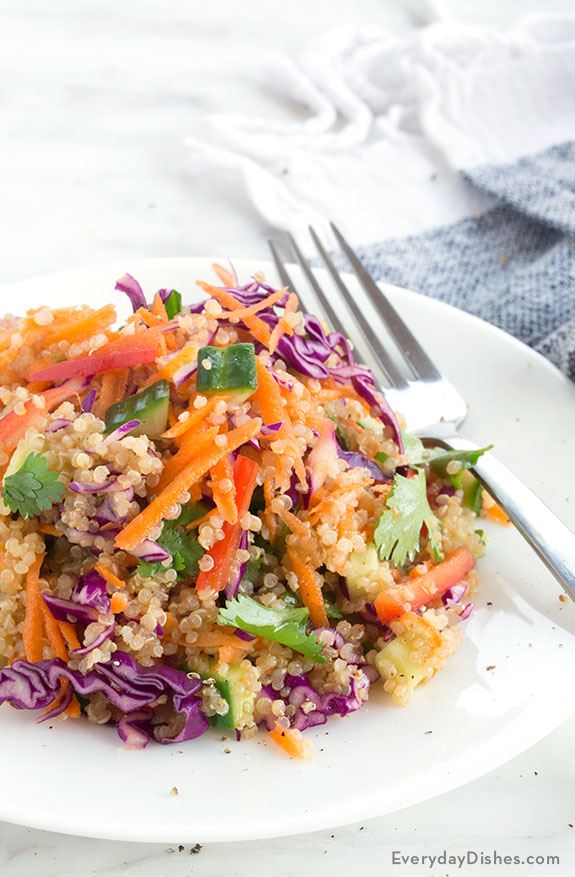 Light Quinoa Salad Recipe