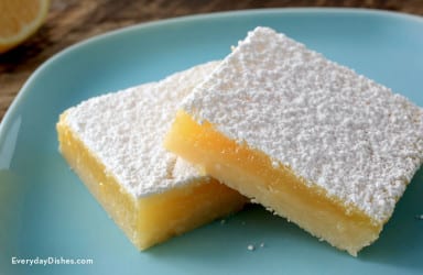 Tangy lemon bars