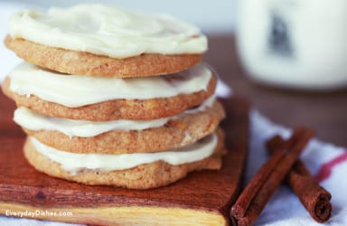 Chewy carrot cake cookies recipe