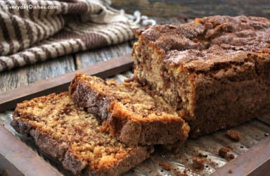 Cinnamon crumb bread