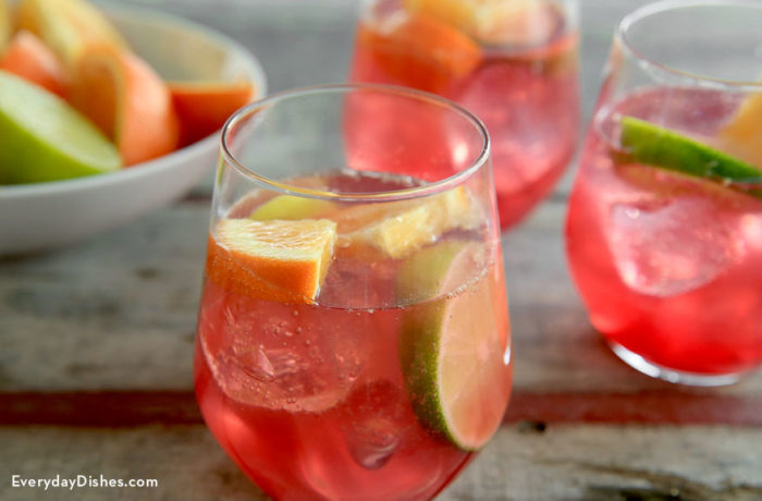 Cranberry orange crush cocktail recipe