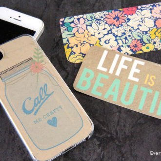 Several DIY iPhone case templates that are printable.