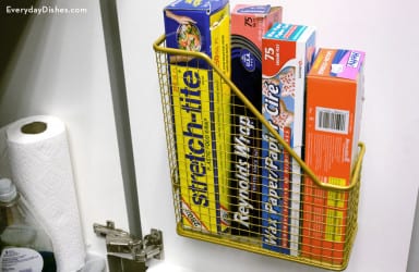 Magazine Rack Kitchen Organizer