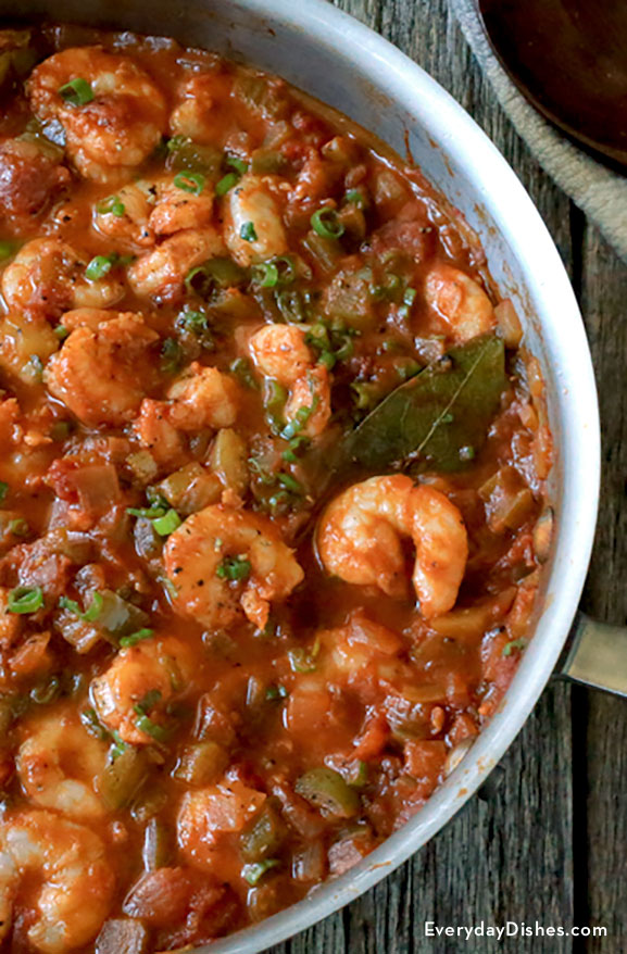 One pan creole shrimp recipe