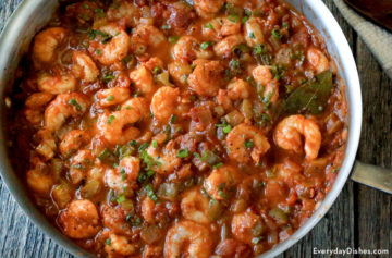 One pan creole shrimp recipe