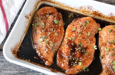 Sesame garlic chicken recipe