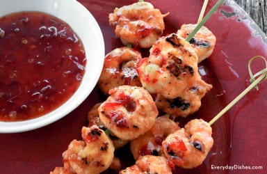 Spicy Thai grilled shrimp recipe