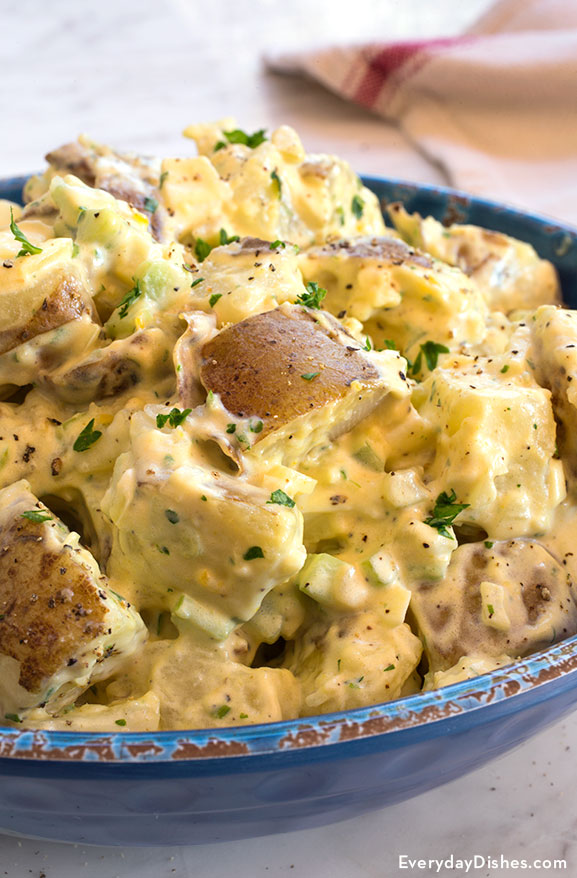 American potato salad recipe